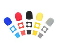 5 Sets Protezioni Per Microfono Proteggi Protezione Del Copertura