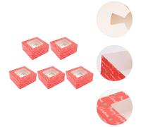 5 Sets Scatole Per Mini Torte Cartoni Torta Contenitore Dessert Porta