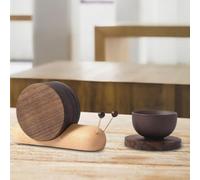 5 sottobicchieri in legno, sottobicchiere, a forma di lumaca, 5 in 1, per