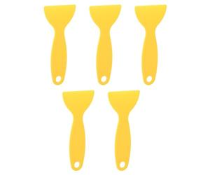 5 Spatole per Stampante 3D, Raschietto per Pulizia Stampe 3D, Strumento per Stampante 3D, PVC, 13 X 5,8 Cm / 5,1 X 2,3 Pollici, Pala per Letto Caldo per Stampante 3D, Spatola per