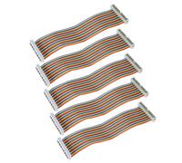 5 StÃ¼ck 20 cm langes 40-poliges GPIO-VerlÃ¤ngerungskabel (Stecker/Buchse) fÃ¼r Raspberry Pi-Projekte â