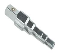 5-Stage Stepped Radiator Spanner, 1/2" Square Drive Socket Tool 10-21mm, Silver Steel Key for Radiator and Plumbing Valves (1 Piece)