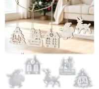 5 stampi in silicone per dolci, forme varie, stampi in silicone per Natale