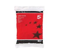 5 Star 296409 Office Rubber Bands No.32 Each 76x3mm Approx 800 Bands, Brown