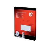 5 Star 903881 - Etichette multifunzione, Confezione da 100 pezzi, 210x297mm