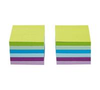 5 Star Office 940562 76 x 76 mm Re-Move Sticky Note - Neon (Pack of 12)