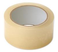 5 Star Office Packaging Tape Low Noise Polypropylene 48mm x 66m Clear Pack 6