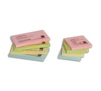 5 Star Office Re-Move Notes Repositionable Pastel Pad of 100 Sheets 76x127mm Ass