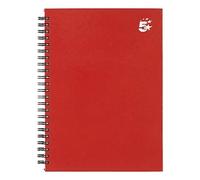 5 Star Office Twinbound Hardback A5 140Pg Berry