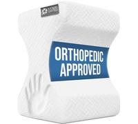 5 STAR UNITED Cuscino per Ginocchia in Memory Foam - Supporto Ergonomico per Gambe per Dormire di Lato, Sollievo Sciatica e Dolore all’Anca, Antiscivolo, Rivestimento Lavabile