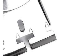 5 String Banjo Tailpiece | Zinc Alloy Spring Action Cover for Easy String Changes | Quality Banjo Parts/Replacement/Accessory | Chrome Finish, Standard Size