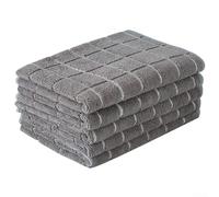 5 strofinacci in microfibra per assorbire la condensa da frigoriferi, microonde e altri elettrodomestici senza gocciolare, grigio scuro