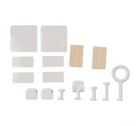 5 strumenti per pulsanti per accessori per interruttori robotici, attuatori per interruttori industriali in plastica, per automazione domestica, test e set fai da te