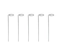 5 supporti per piante da 40 cm in ferro da giardino per arrampicata su paletti di pomodoro per la crescita della salute della vite indoor outdoor