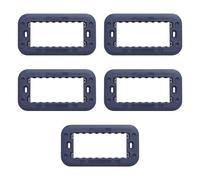 5 Supporti per placca 4 moduli/posti, Compatibile Con BTicino Axolute, Scatola/Cassetta 504, Realizzato In plastica di alta qualità, 100% compatibile con le placche e i moduli originali