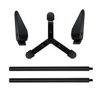 5 supporti per schede video, nero regolabile, con design a due fasi, supporto per scheda grafica, supporto per espansione per ridurre il tasso di guasto, prevenire piegamenti e inclinazioni