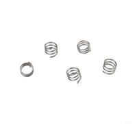 5 supporti per ugelli a molla per bruciatore di saldatura MB25/RAB25, molla metallica elastica per il fissaggio dell'ugello del gas, accessori compatibili per saldatrici MIG/MAG