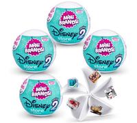 5 SURPRISE 5 Mini Marche A Sorpresa Disney Store Series 2 Mystery Capsule da Collezione, Confezione da 4