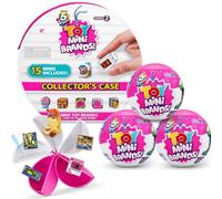 5 Surprise Confezione Mini Brands Toys Serie 2 Wave 2 Starter Pack (Cofanetto da Collezione e 3 Capsule)