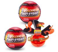 5 Surprise Dino Strike Volcano Series 4 Mystery Collectible Capsule (2 Pack) by ZURU