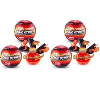 5 Surprise Dino Strike Volcano Series 4 Mystery Collectible Capsule (2 Pack) by ZURU (Confezione da 2)
