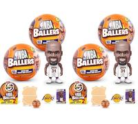 5 Surprise NBA Ballers Series 2, ZURU(Capsula) (Confezione da 2)
