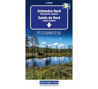 5 Sweden North Road Map: Schwedisches Lappland