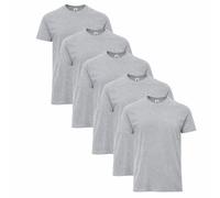 5 T-SHIRT UOMO MANICA CORTA PAYPER PRINT MAGLIETTE 100% Cotone DA XS a 5XL