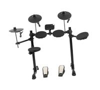 5 Tamburi 3 Piatti Kit Batteria Elettronica In Silicone Pieno 180 Toni Musica A Percussione Interfaccia Cuffie MIDI USB batteria elettronica professionale