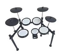 5 Tamburi 4 Piatti Set Di Batteria Muta Strumento Musicale Set Di Batteria Muta Batteria Per Apprendimento Principianti batteria elettronica
