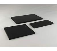 5 tappetini in gomma da 250 x 250 mm/4 mm di spessore, per lavatrice/mixer ad alte prestazioni