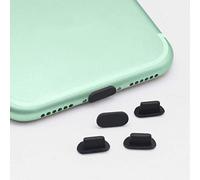 5 tappi antipolvere compatibili con iPhone 1212 Pro1111 Pro MaxSEXRX8 Plus87, tappi antipolvere in silicone per presa di ricarica e protezione jack per auricolari per iPad Air Mini Pro,