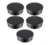5 tappi di copertura per spruzzatore Hunter Pro Spray, in plastica ABS con anello di tenuta per la prevenzione dell'intasamento, montaggio senza attrezzi per sistemi di irrigazione da giardino, nero