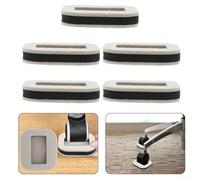 5 tappi in feltro a trama morbida per gambe di sedie, gambe del letto, divano e tavolo, per stabilizzare il posizionamento su pavimenti duri