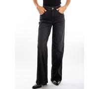 5 tasche jeans palazzo LIU JO donna TF5259 D5023 22222 denim nero