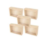 5 telaio in legno da personalizzare 12 x 17 cm