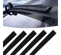 5 tergicristalli in gomma di gomma, senza osso, per auto, autobus, camion, 80 cm, universali