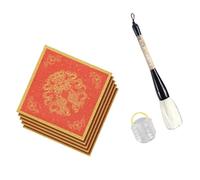5 Tessuto Per Scrittura D'acqua Set Principianti Con Spazzola Cinese Distico E Secchio Lavaggio Tappetino La Calligrafia Principianti