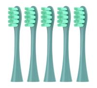 5 testine di ricambio, compatibili con le testine degli spazzolini da denti Oclean X Pro Digital, X Lite, X10, X Ultra, Air2, F1(5 green)