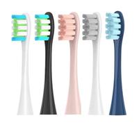 5 testine di ricambio, compatibili con le testine degli spazzolini da denti Oclean X Pro Digital, X Lite, X10, X Ultra, Air2, F1(5 Colors)