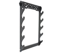 5-tier spada Katana Wakizashi tanto Holder Wall Mount Samurai Sword espositore da parete Hanger Sword rack cinque strati