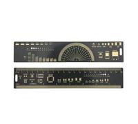 5 Tipo 9CM 15CM 20CM 25CM 30CM Righello PCB Strumento di misurazione multifunzionale Resistore Condensatore Chip IC S/MD Diodo Transistor(20CM)