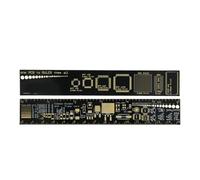 5 Tipo 9CM 15CM 20CM 25CM 30CM Righello PCB Strumento di misurazione multifunzionale Resistore Condensatore Chip IC S/MD Diodo Transistor(15CM)