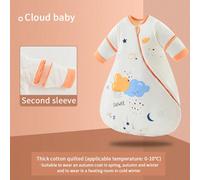 5 Tog Sacchi nanna per bambini maschi e femmine, spessi e caldi, con stampe di cartoni animati, morbidi e accoglienti, per la cameretta, per 0-18 mesi, adatti per l'autunno e l'inverno S,M,LAnimale,Fu