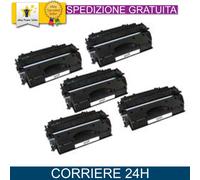 5 TONER CE505X 05X PER HP LASERJET P2030 P2035 P2035N P2050 P2055 P2055DN