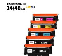 5 Toner CLT 404 S Compatibile per Samsung SL C480W SL C430W Xpress C480FW
