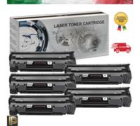 5 Toner compatibile CE278A HP LASERJET PRO P1560 P1566N P1606 P1606D P1606DN