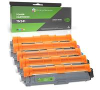 5 Toner Compatibili per Brother DCP-9020CDW HL-3140CW 3142CW 3150CDW 3152CDW 3170CDW 3172CDW MFC-9130CW 9140CDN 9330CDW 9340CDW | TN241BK TN245C TN245M TN245Y