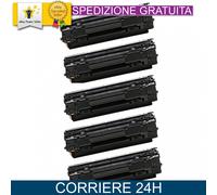 5 TONER PER CANON 712 I-SENSYS LBP3010 LBP3100 LBP3108B