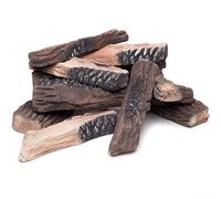 5 tronchi artificiali, resistenti al calore, per interni ed esterni, legno decorativo per decorare camino, bioetanolo, legna da ardere a gas
